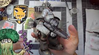 Maschinen Krieger MK44 Ammoknights Complete Awesome kits if you want to switch it up from Gundam [upl. by Siravrat]