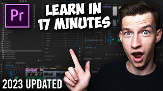 Premiere Pro Tutorial for Beginners 2023  Everything You NEED to KNOW UPDATED [upl. by Jelene]