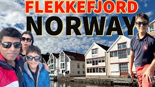 Flekkefjord  Walking tour 4K of one of the most picturesque towns in Southern Norway Scandinavia [upl. by Rotsen]