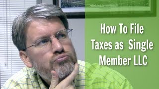 How to File Taxes as a Single Member LLC [upl. by Kunkle]