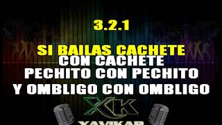 Cachete pechito y Ombligo Los Tupamaros Karaoke [upl. by Yenohtna592]