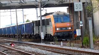 des trains qui passent  trains de desserte à lARDOISE 30  11082017 [upl. by Nohsid629]