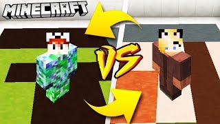 CREEPER VS VILLAGER  MINECRAFT  Vito VS Bella [upl. by Anitreb475]