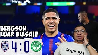 JDT TEWASKAN MELAKA UNITED 40 BERGSON DA SILVA HATTRICK SIAP UNTUK FINAL PIALA FA [upl. by Aurelie342]