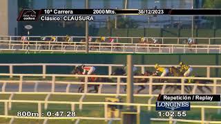 CARRERAS HIPODROMO MARONAS 301223 [upl. by Yditsahc529]