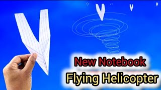 New Note Book Helicopter Very Easy [upl. by Palocz913]