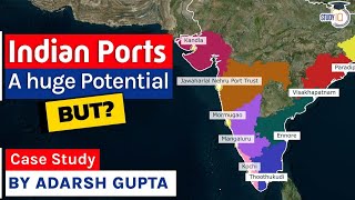 How Ports can play a vital role in Indian Economy Facts about Major Sea Ports amp Shipping Laws [upl. by Olaznog]