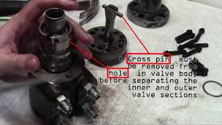 Hydraulic Steering Orbital Valve Rebuild and How it Works [upl. by Asilrac]