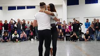 Isabelle amp Felicien  Fusion Kizomba Roma 2018 [upl. by Nytsrik]