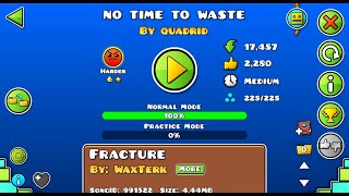 No Time To Waste 100 ALL COINS  By Quadrid  Daily level [upl. by Trill]