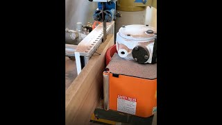 CoMatic AF110 Resaw Feeder on a Bandsaw by Shop Gear Inc [upl. by Athene]