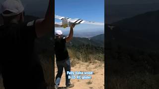 B25 Mitchell RC Glider Slope Soaring rcglider B25 rcmodels rcbuild rcwarbird rchobby [upl. by Vashtia398]