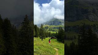 Switzerland Lauterbrunnen Wengen  Kleine Scheidegg alps swissswissalpsadventure mountains [upl. by Namajneb]