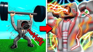 Upgrading SPEAKERMAN To STRONGEST EVER Roblox [upl. by Ennovi]