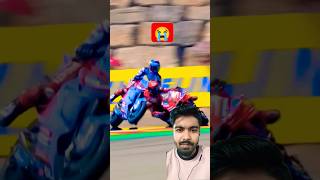 Pecco amp Alex Marquez Crash 💥😱 shorts aragongp [upl. by Hploda]