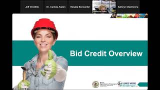 Advantages of the Bid Credit Program for Contractors  9182024 [upl. by Angrist]