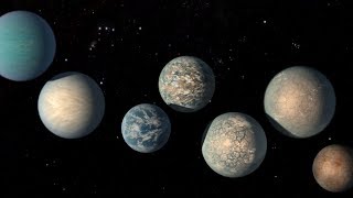 Hubble Observes Atmospheres of TRAPPIST1 Exoplanets in the Habitable Zone [upl. by Inaleon]