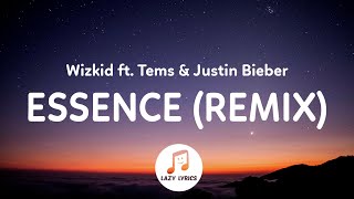 WizKid  Essence Lyrics ft Justin Bieber Tems [upl. by Fi649]