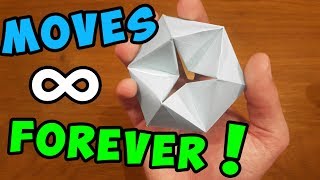 How To Make a Paper MOVING FLEXAGON  Fun amp Easy Origami [upl. by Myrlene113]