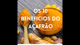 10 Razões Para usar o Açafrão Todos os DIAS [upl. by Sadonia]