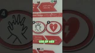 AED CPR BLS FIRSTAID lifesavingskills basiclifesupport masjidnabawi MADINA safetyfirst ksa [upl. by Leith]