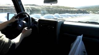 Jeep road test Wrangler Unlimited Rubicon 2008  Test drive shaking problem [upl. by Freudberg482]