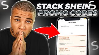 How to stack shein promo codes  SHEIN 2024 [upl. by Holcomb]