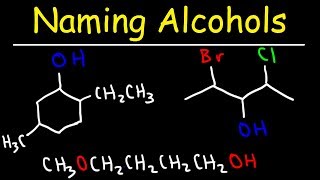 Naming Alcohols  IUPAC Nomenclature [upl. by Nedloh139]