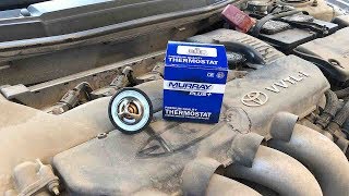 How to Replace Toyota Celica Thermostat [upl. by Nino]