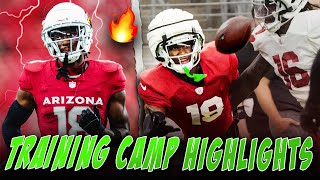 Marvin Harrison Jr Training Camp Highlights 🔥 2024 NFL Offseason [upl. by Ches]