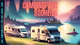 Der Premium Campingplatz Südheide WellnessOase amp seltene Serivce Features mitten in der Heide [upl. by Symon]