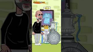 All the honors of Pep Guardiola in Man City🏆 mancity football guardiola premierleague [upl. by Marella]