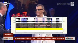 Sanremo la verità sulla presunta bestemmia di Gianluca Grignani  10022023 [upl. by Ekeiram154]