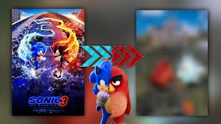 The Angry Birds Movie 3  Turning the Sonic Movie 3 Poster into an Angry Birds Movie 3 Poster [upl. by Fabyola]