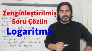 Zenginleştirilmiş Sorular Çözün  Logaritma 2024ayt [upl. by Nicko]