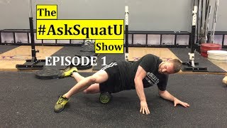 How to Fix IT Band Pain AskSquatU Show Ep 1 [upl. by Elleahcim928]