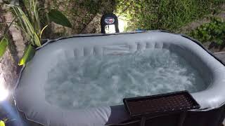 Hidromasaje MSpa Alpine Jacuzzi inflable tina inflatable tube garden tube WHIRLPOOL bathtub [upl. by Sheaff922]