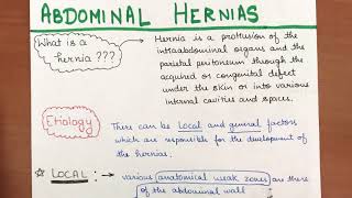 Abdominal Hernia in Hindi  Surgery [upl. by Hare]