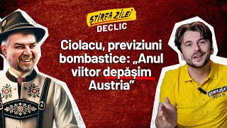 Ciolacu „Anul viitor depăşim Austria” Inclusiv la deficit bugetar [upl. by Ahsenwahs]