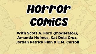 PCF 2024 Special Interest  Horror Comics [upl. by Eet]