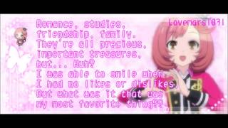 Pretty Rhythm Rainbow Live  Naru  Hato Iro Toridori Mu  ENG Lyrics Full [upl. by Wolgast101]