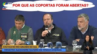 TRAGÉDIA NO RS POR QUE AS COMPORTAS FORAM ABERTAS [upl. by Polk]