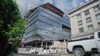 Construction Progress  Recreation and Wellness Center  Pitt Student Affairs [upl. by Cirdec677]