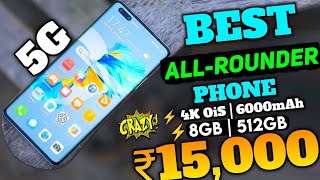 Top 6 Best 5G Smartphones Under 15000 in 2024  8GB512GB  Curved Display  Phones 5G under 15k [upl. by Yniattirb258]