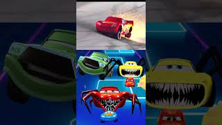 Cars Cruz Ramirez vs Cars Mater Turbo vs Lightning McQueen Eater vs Cars Mater x Tiles Hop [upl. by Asirak]