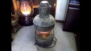 Nissen Marine Oil Lamp 灯油式航海灯 日本船燈 [upl. by Warfourd289]