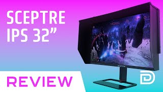 Sceptre Monitor Review  Sceptre IPS 32quot 1440p 144hz 1ms Gaming Monitor [upl. by Harold]