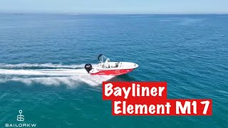 Bayliner M17  طراد امريكي ١٧ قدم صغير وعجيب [upl. by Nob548]