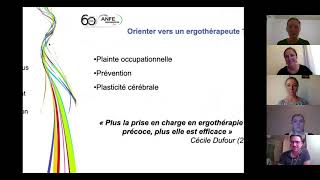 Webinaire  Présentation générale de l’ergothérapie en pédiatrie [upl. by Eyma]