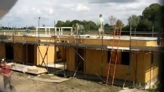 First floor deck and scaffold  Selfbuild Part 6 [upl. by Gnus]